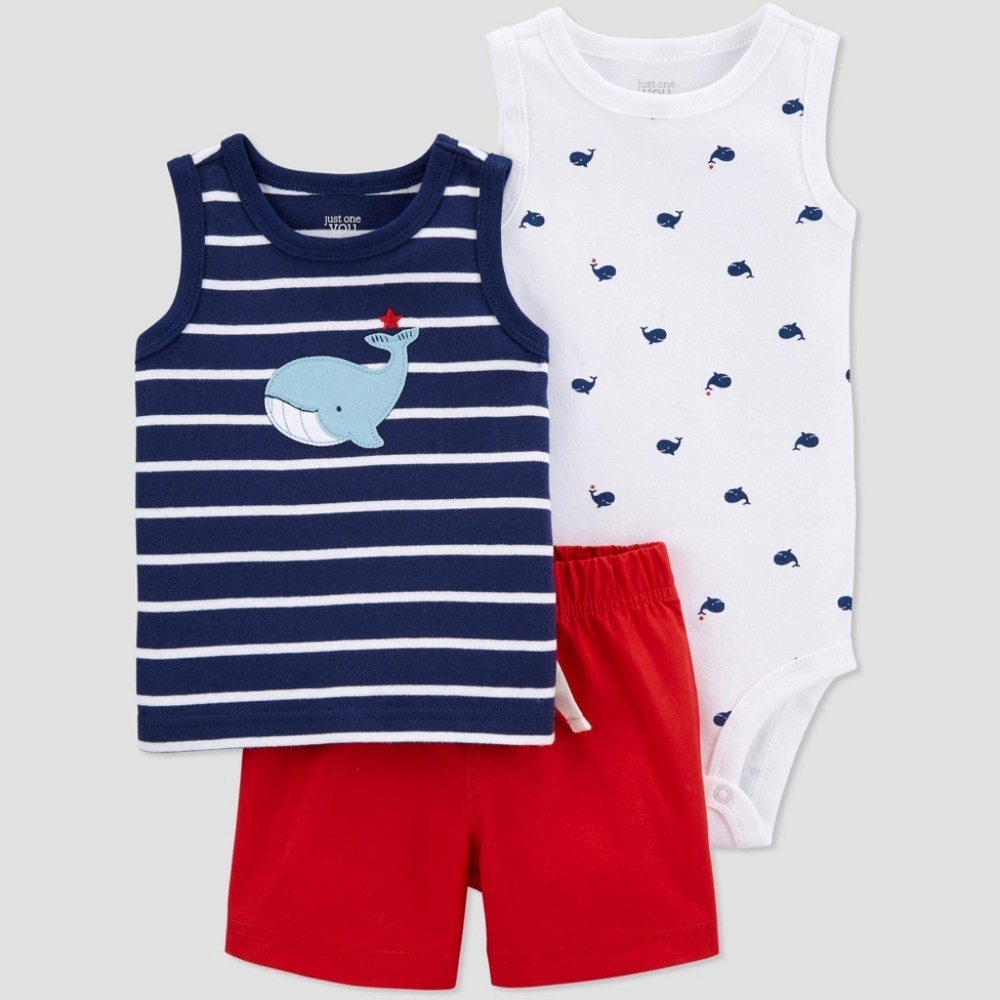 Carter's whale Baby Outfit